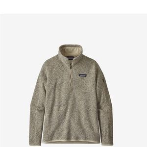 Patagonia Women’s Better Sweater 1/4 Zip Fleece (size small)